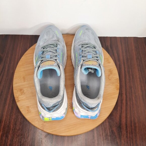 New Balance Fresh Foam Garoe Womens 10 Shoes Gray Blue Trail Running Sneakers - Picture 9 of 10